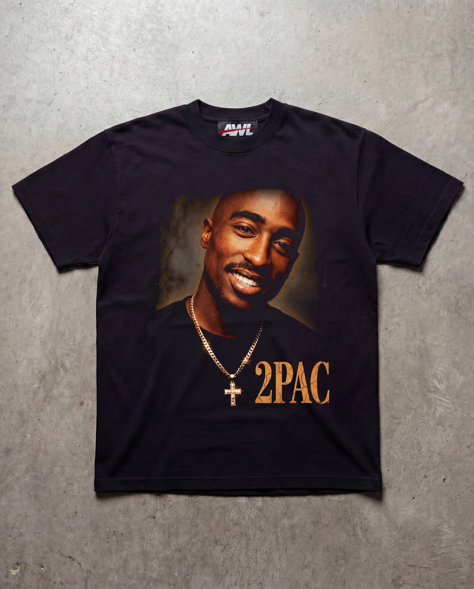 2PAC SMILES GRAPHICS T-SHIRT