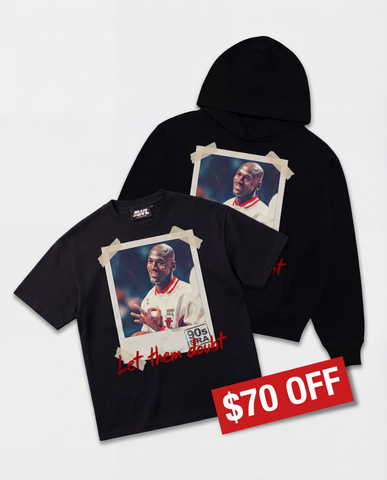 (Hoodie + T-shirt) MICHAEL JORDAN ZERO DOUBT