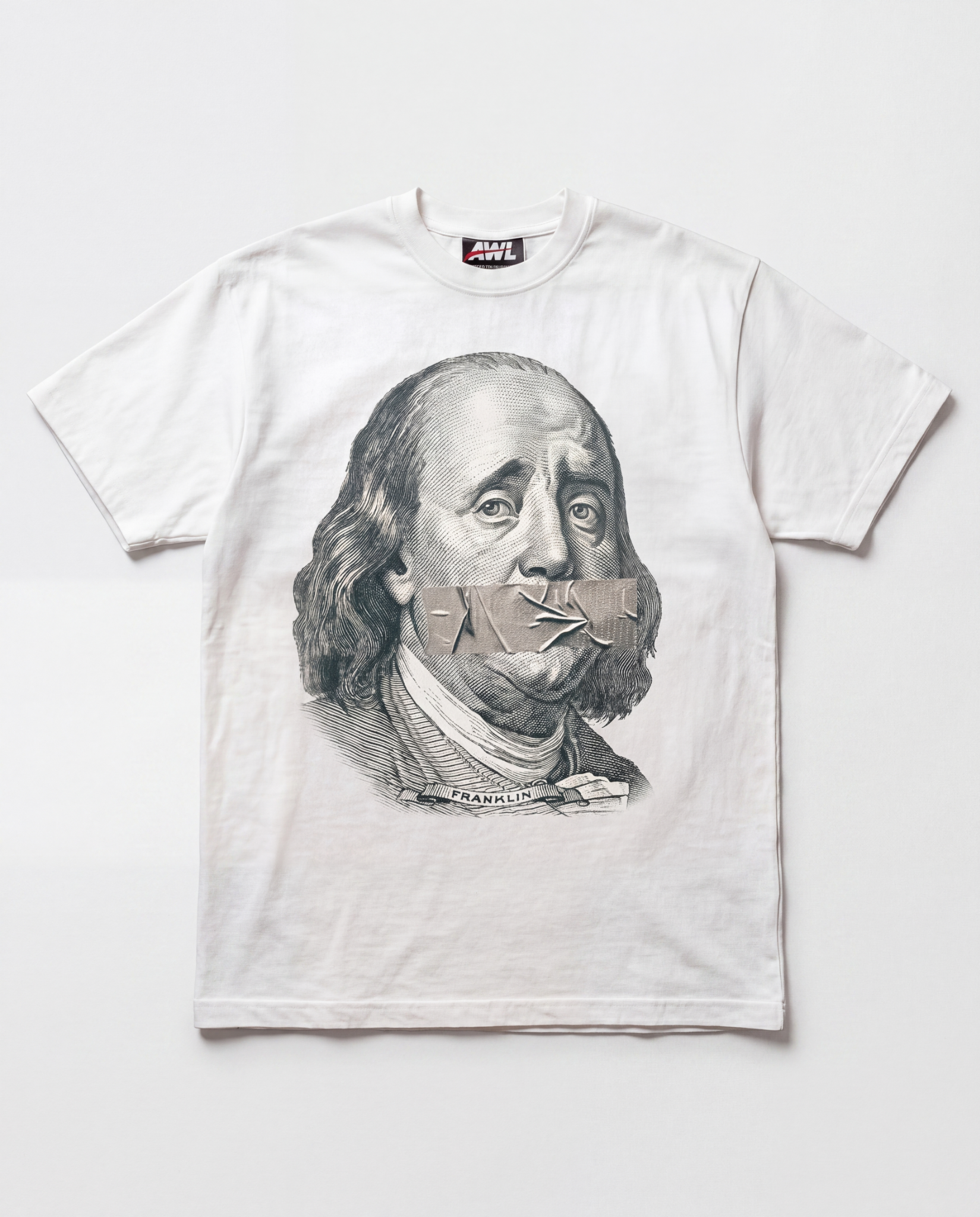 Quiet Franklin T-shirt